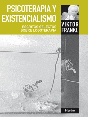 cover image of Psicoterapia y existencialismo